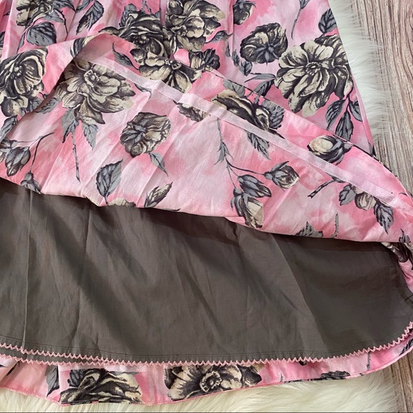 Anthropologie | Odille Floral Pleated Mini Skirt - Picture 3 of 7